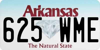 AR license plate 625WME