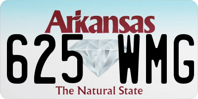 AR license plate 625WMG