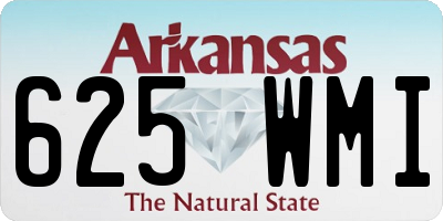 AR license plate 625WMI