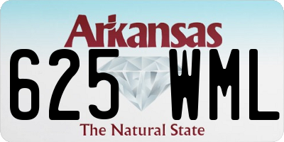 AR license plate 625WML