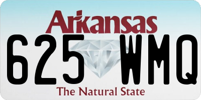 AR license plate 625WMQ