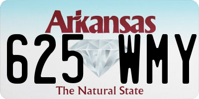AR license plate 625WMY