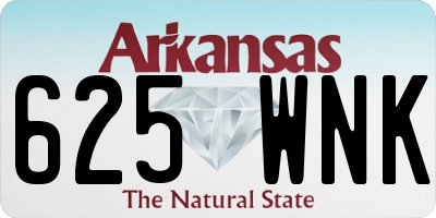 AR license plate 625WNK