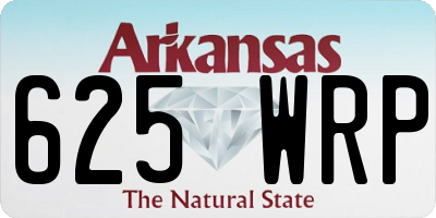 AR license plate 625WRP