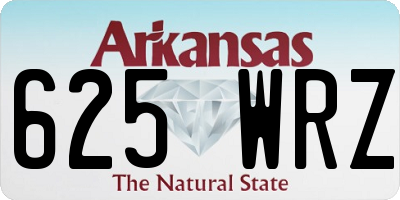 AR license plate 625WRZ