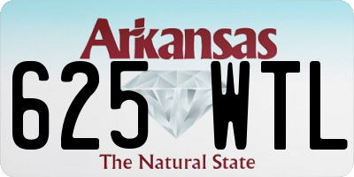 AR license plate 625WTL