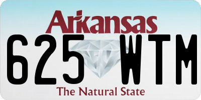 AR license plate 625WTM