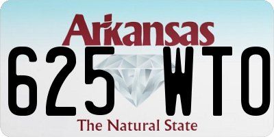 AR license plate 625WTO