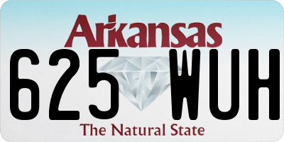 AR license plate 625WUH