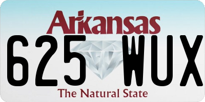 AR license plate 625WUX