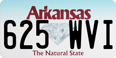 AR license plate 625WVI