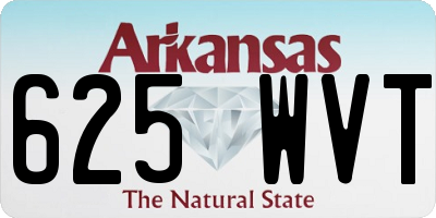 AR license plate 625WVT