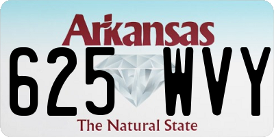 AR license plate 625WVY