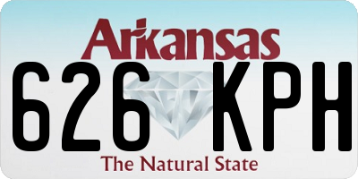 AR license plate 626KPH