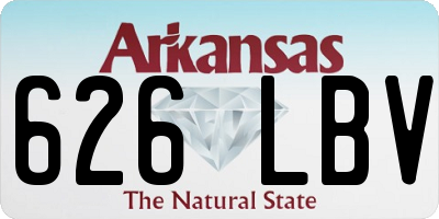 AR license plate 626LBV