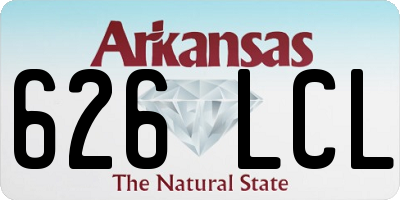 AR license plate 626LCL