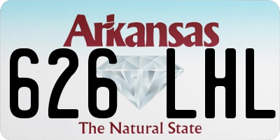 AR license plate 626LHL