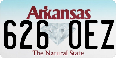 AR license plate 626OEZ