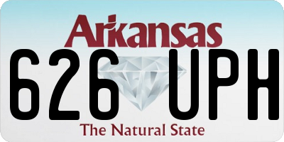 AR license plate 626UPH