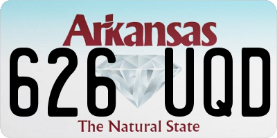 AR license plate 626UQD