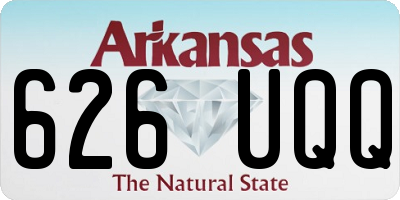 AR license plate 626UQQ