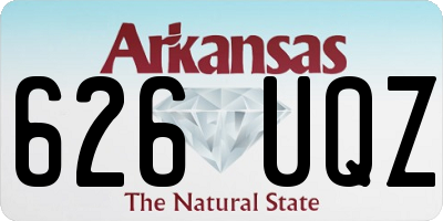 AR license plate 626UQZ