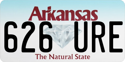 AR license plate 626URE