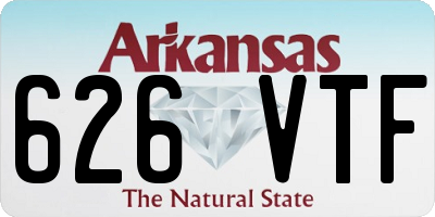 AR license plate 626VTF