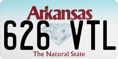 AR license plate 626VTL