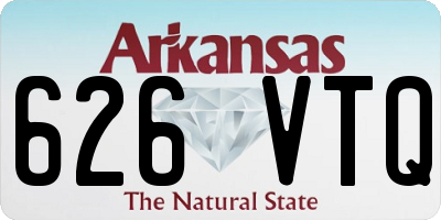 AR license plate 626VTQ