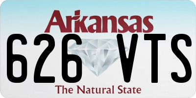 AR license plate 626VTS
