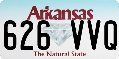 AR license plate 626VVQ