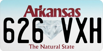AR license plate 626VXH
