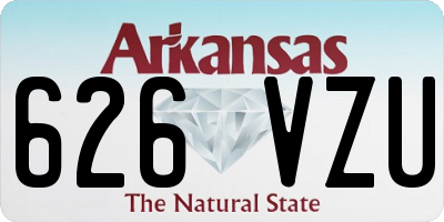 AR license plate 626VZU