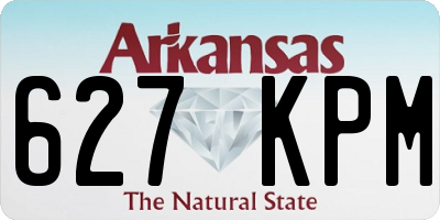 AR license plate 627KPM