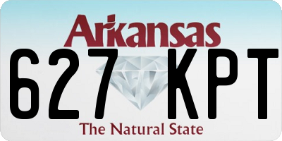 AR license plate 627KPT