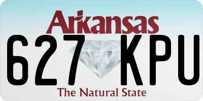 AR license plate 627KPU