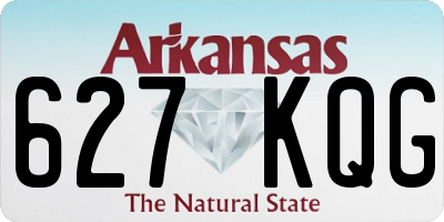 AR license plate 627KQG
