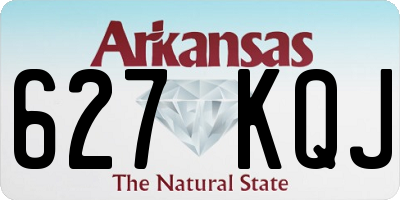 AR license plate 627KQJ