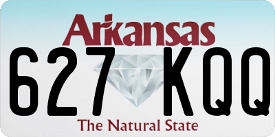 AR license plate 627KQQ