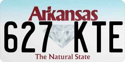 AR license plate 627KTE