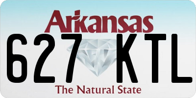 AR license plate 627KTL