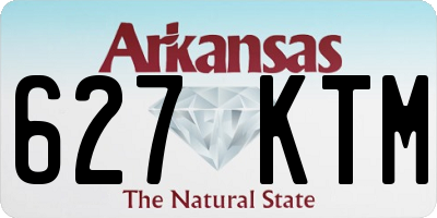 AR license plate 627KTM
