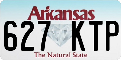 AR license plate 627KTP