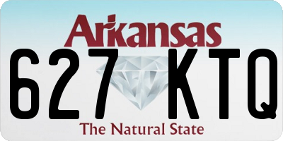 AR license plate 627KTQ