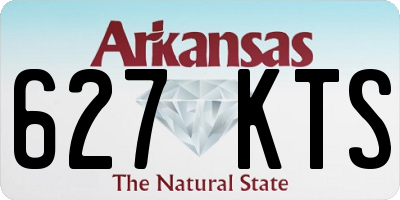 AR license plate 627KTS