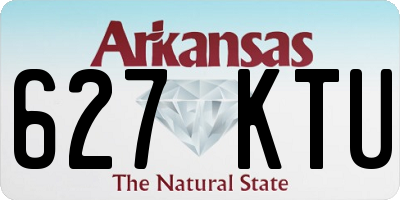 AR license plate 627KTU