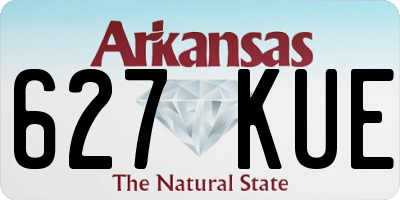 AR license plate 627KUE