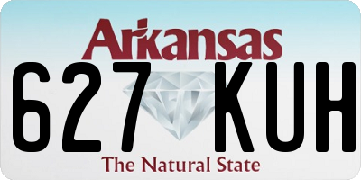 AR license plate 627KUH