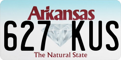 AR license plate 627KUS